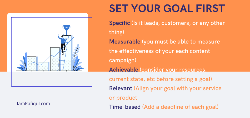 content marketing goal