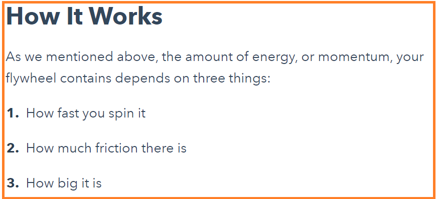 how does flywheel work