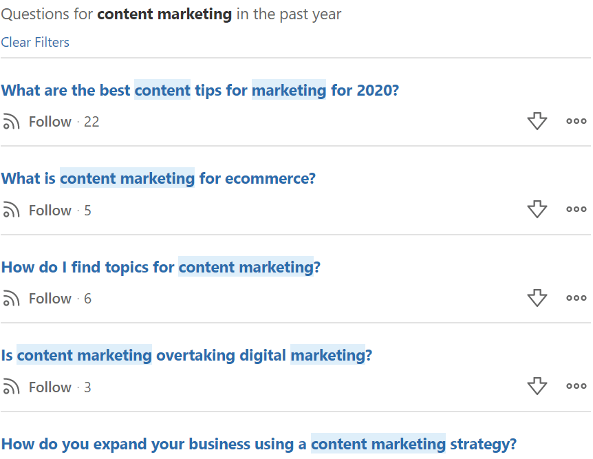 how to get content ideas from quora