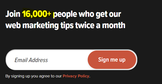 how to use social proof for email signUp