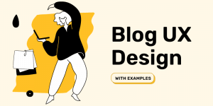blog ux design
